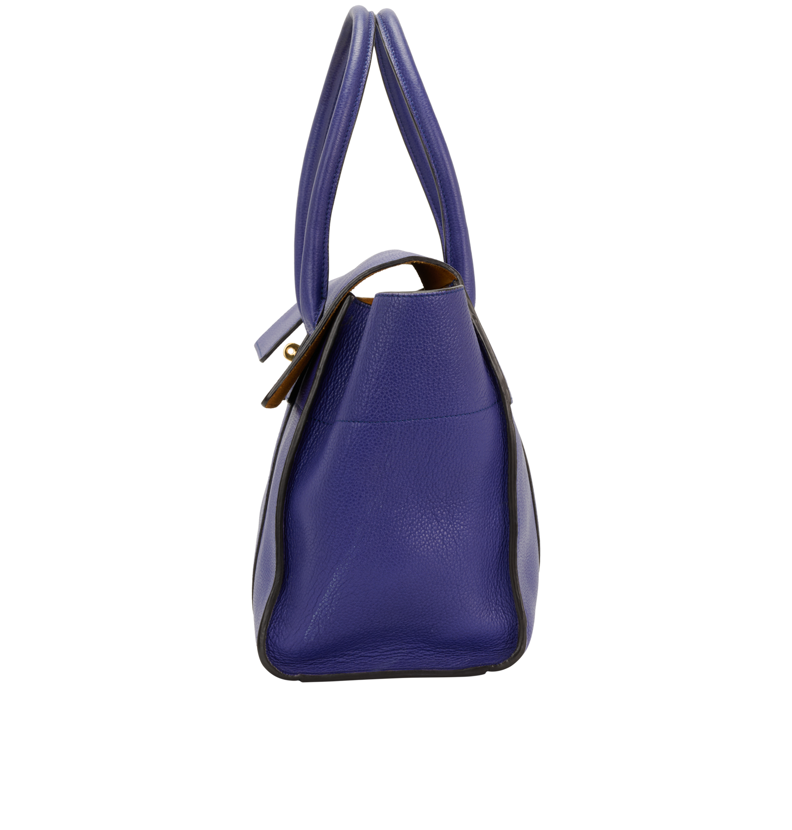 New Bayswater, &pound;450, Handbags, Blue, Leather, Bottom view